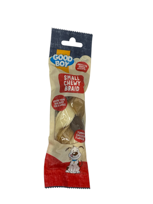 Good Boy Meaty Treat Small Braid With Chicken