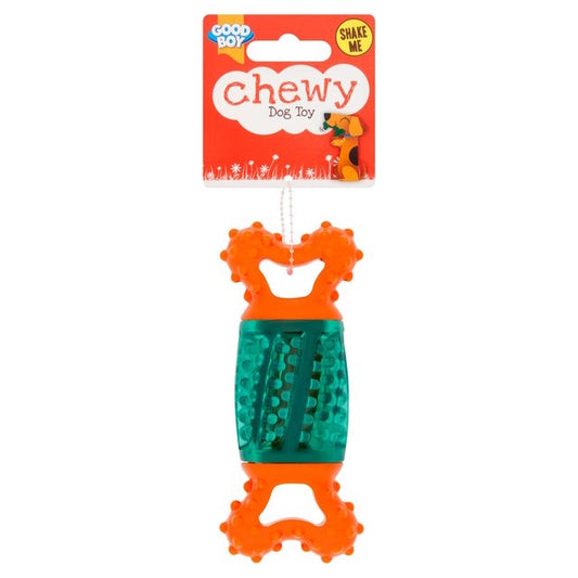 Good Boy Gnaw A Bone Giggler Chewy Toy Assorted Colours