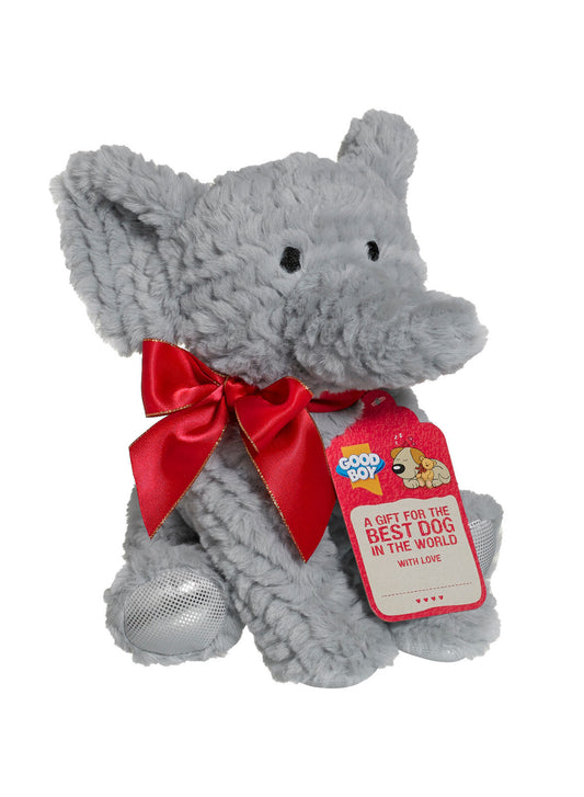 Good Boy Gift Elephant Soft Dog Toy 12"