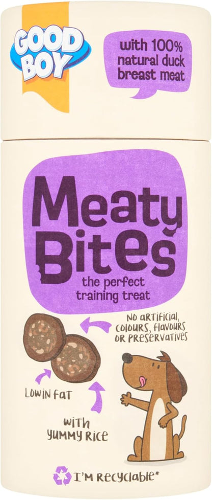 Good Boy Meaty Bites Duck & Rice 70g