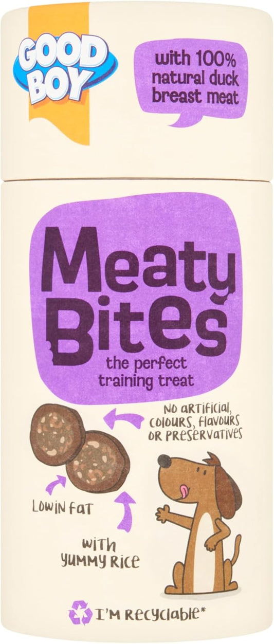 Good Boy Meaty Bites Duck & Rice 70g