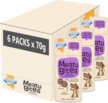 Good Boy Meaty Bites Duck & Rice 70g