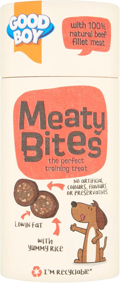 Good Boy Meaty Bites Beef & Rice 70g