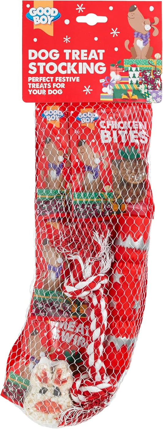 Good Boy Deluxe Dog Treat Stocking