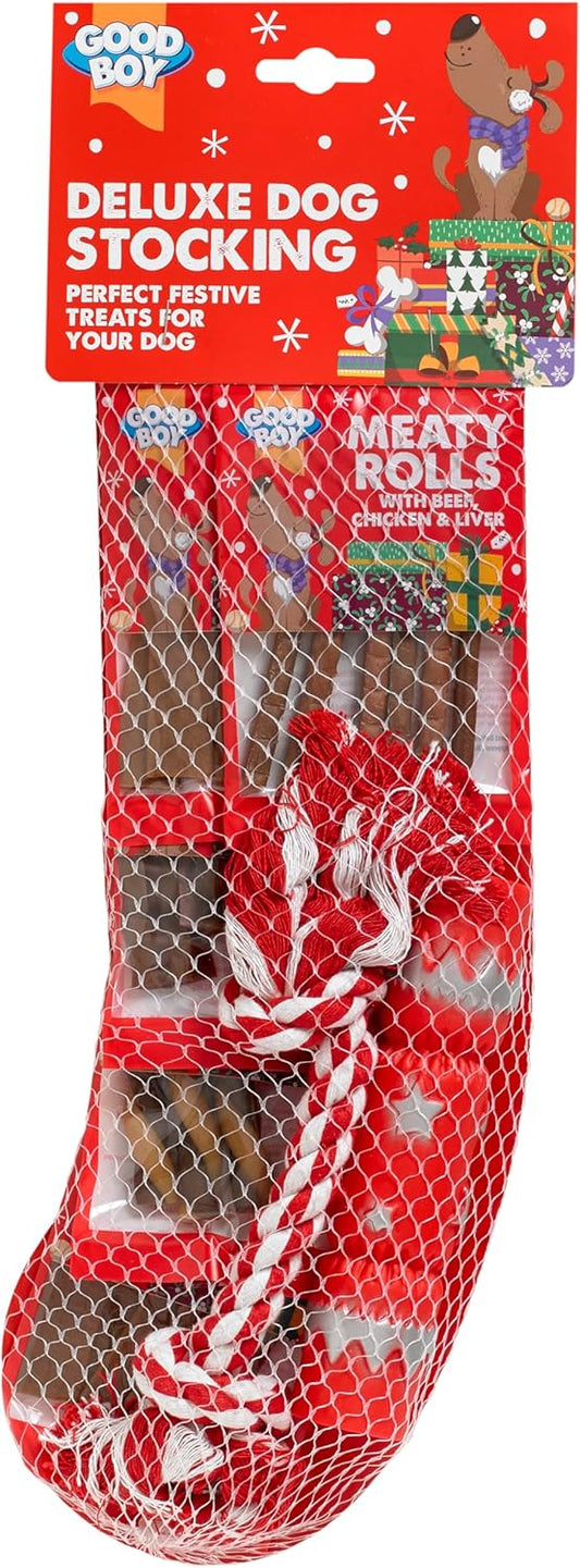 Good Boy Deluxe Dog Treat Stocking 2025