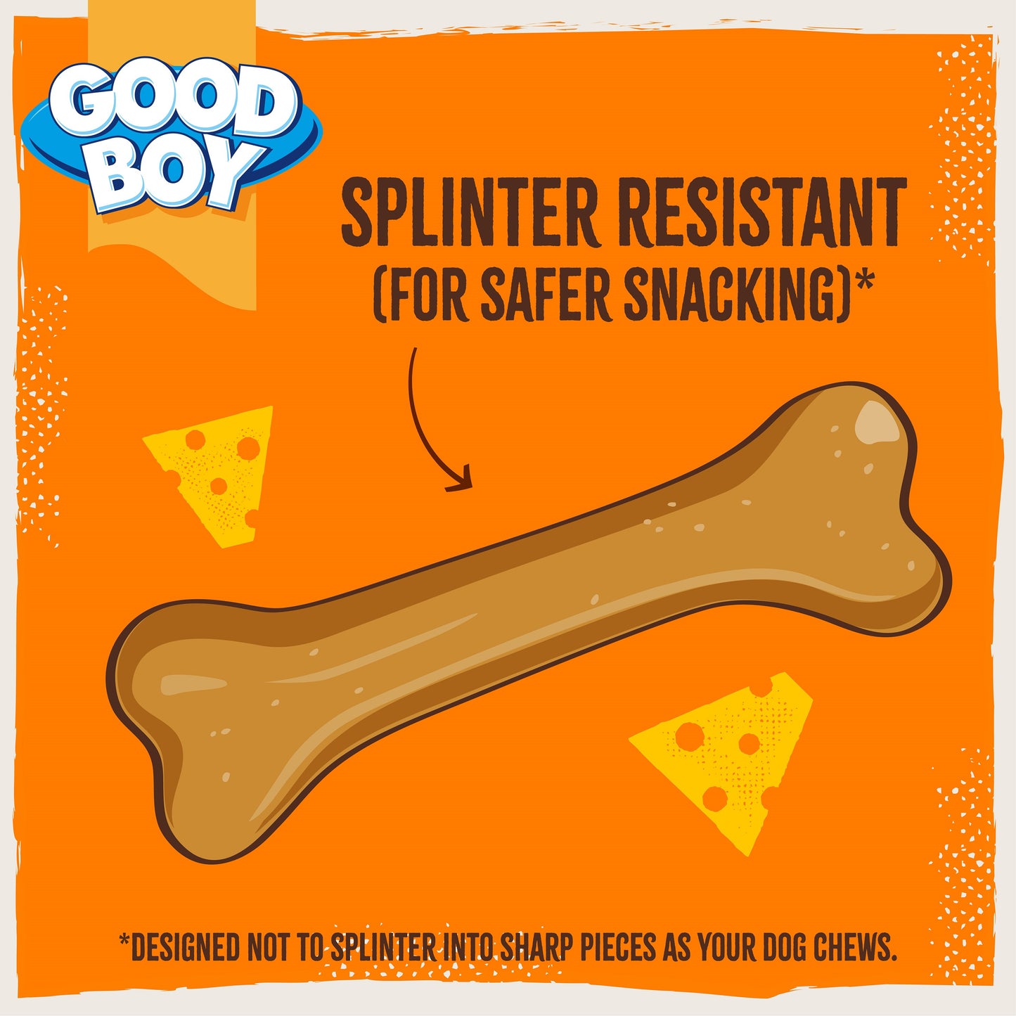 Good Boy Cheese Please Tasty Cheese With Chicken Bone 60g