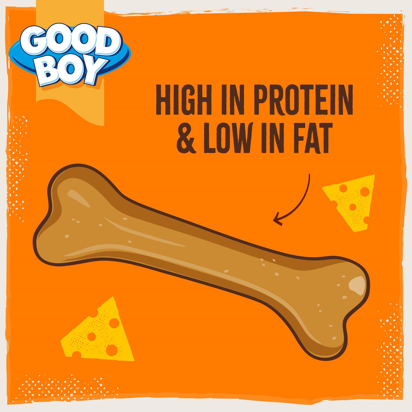 Good Boy Cheese Please Tasty Cheese With Chicken Bone 60g