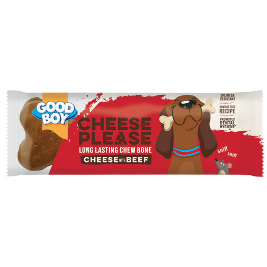 Good Boy Cheese Please Tasty Cheese With Beef Bone 60g