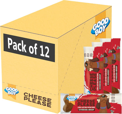 Good Boy Cheese Please Tasty Cheese With Beef Bone 60g