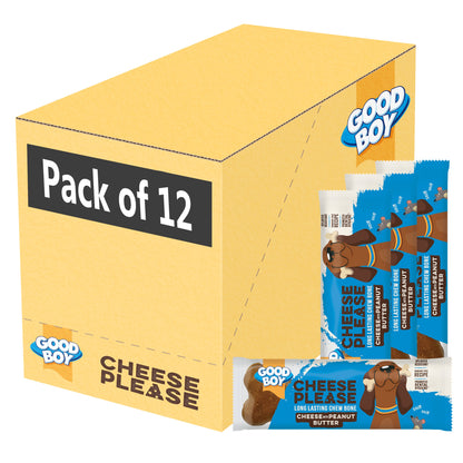 Good Boy Cheese Please Tasty Cheese With Peanut Butter Bone 60g