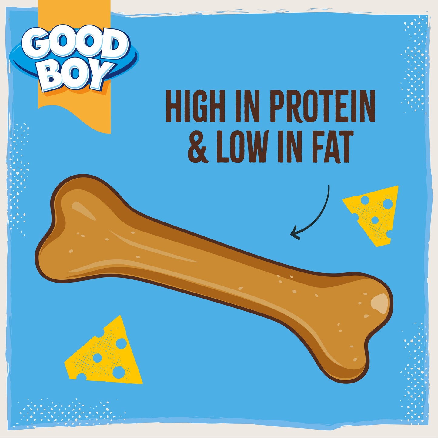 Good Boy Cheese Please Tasty Cheese With Peanut Butter Bone 60g