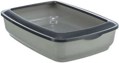 Trixie Mio Cat Litter Tray With Rim Assorted Colours