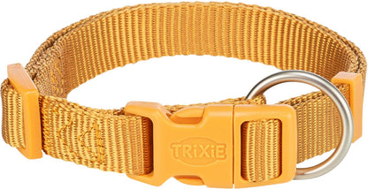 Trixie Premium Collar, M-L 35-55cm/20mm, Curry