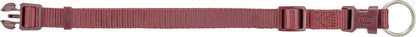 Trixie Premium Collar, S-M 30-45cm/15mm, Sangria