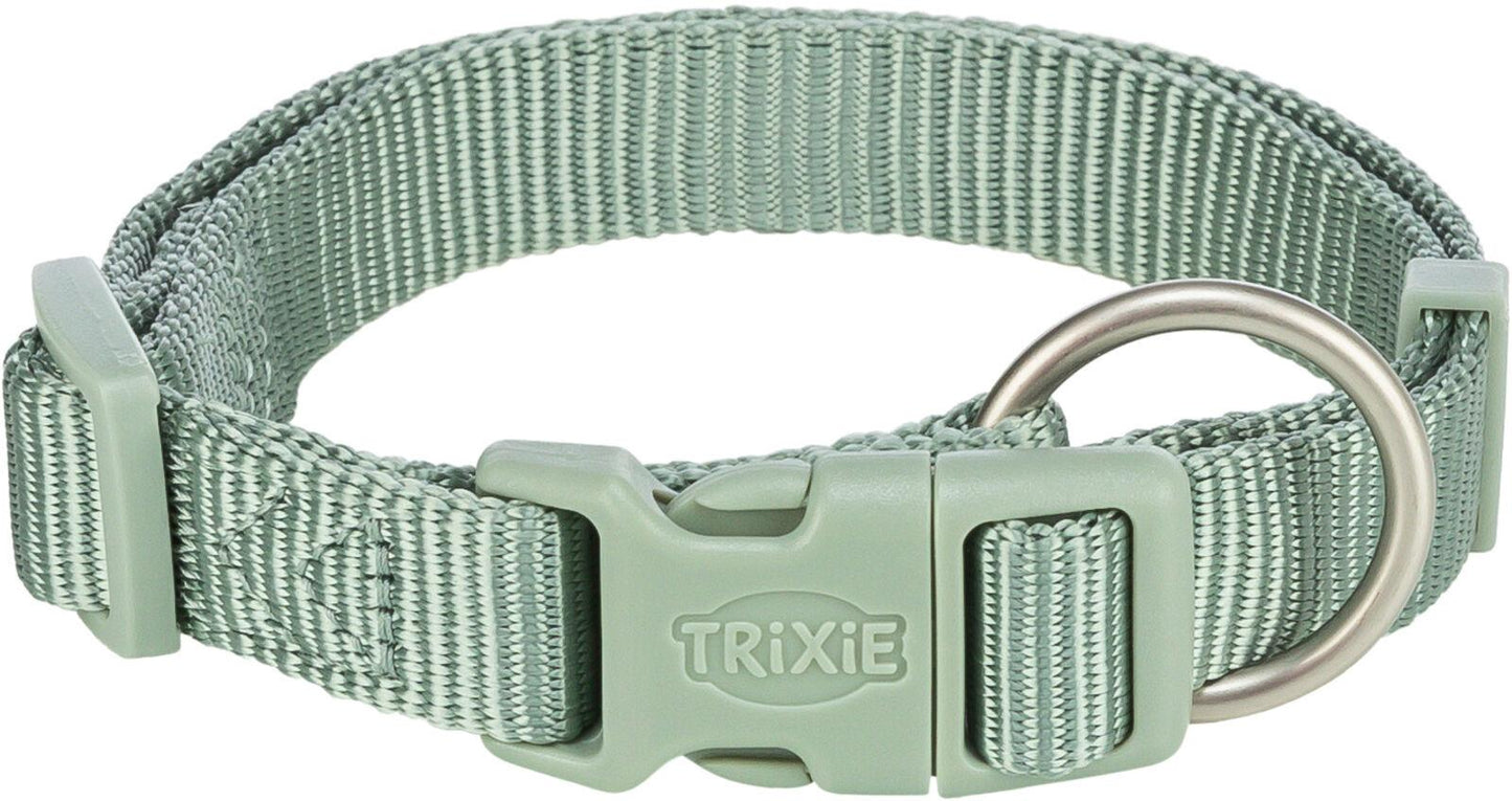 Trixie Premium Collar, XS-S 22-35cm/10mm, Sage