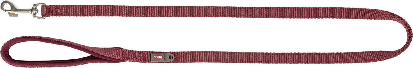 Trixie Premium Dog Lead XS-S 1.2m/15 mm, Sangria