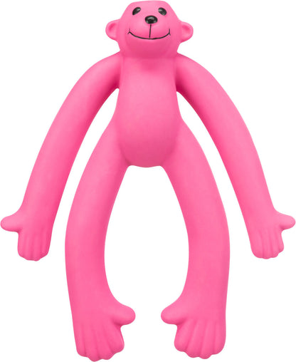 Trixie Latex Squeaky Monkey 25cm Assorted Colours