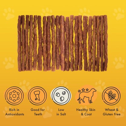 Pet Munchies Duck & Sweet Potato Sticks 90g