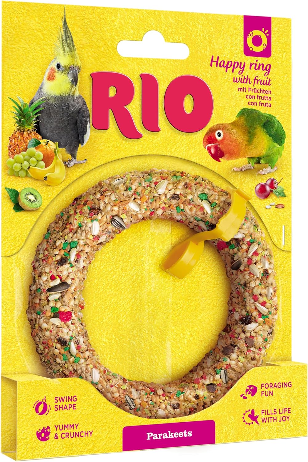 Rio Parakeet Happy Ring With Fruits 85g