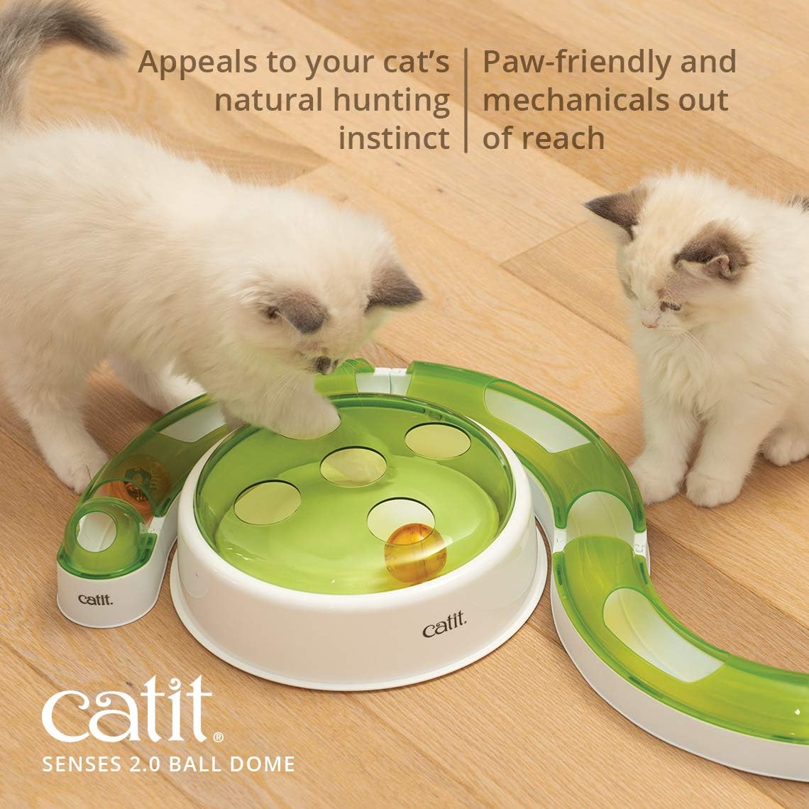 Catit 2.0 Electronic Ball Dome Cat Toy