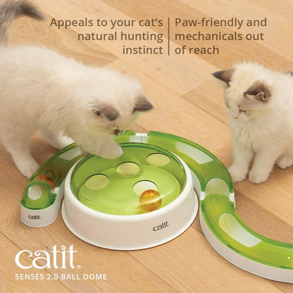 Catit 2.0 Electronic Ball Dome Cat Toy