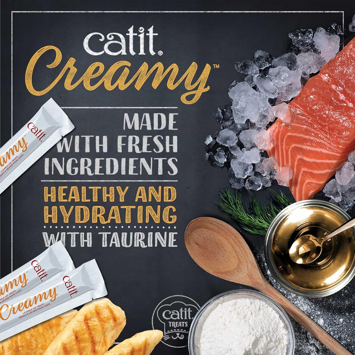 Catit Creamy Lickable Mega Mix 50 x 10g