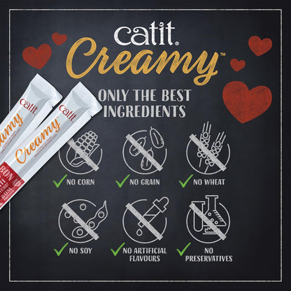 Catit Creamy Lickable Mega Mix 50 x 10g