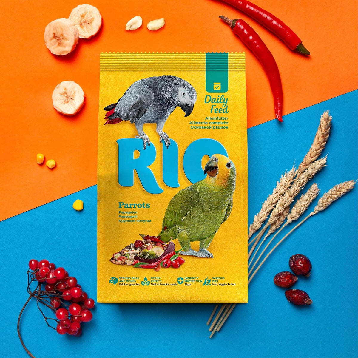 RIO Daily Feed For Parrots 1kg