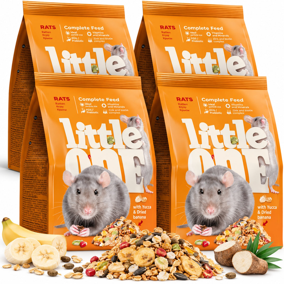 Little One Rat Feed 900g