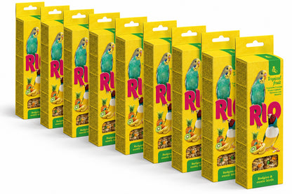 RIO Tropical Fruit Treat Sticks For Small Birds 2 x40g