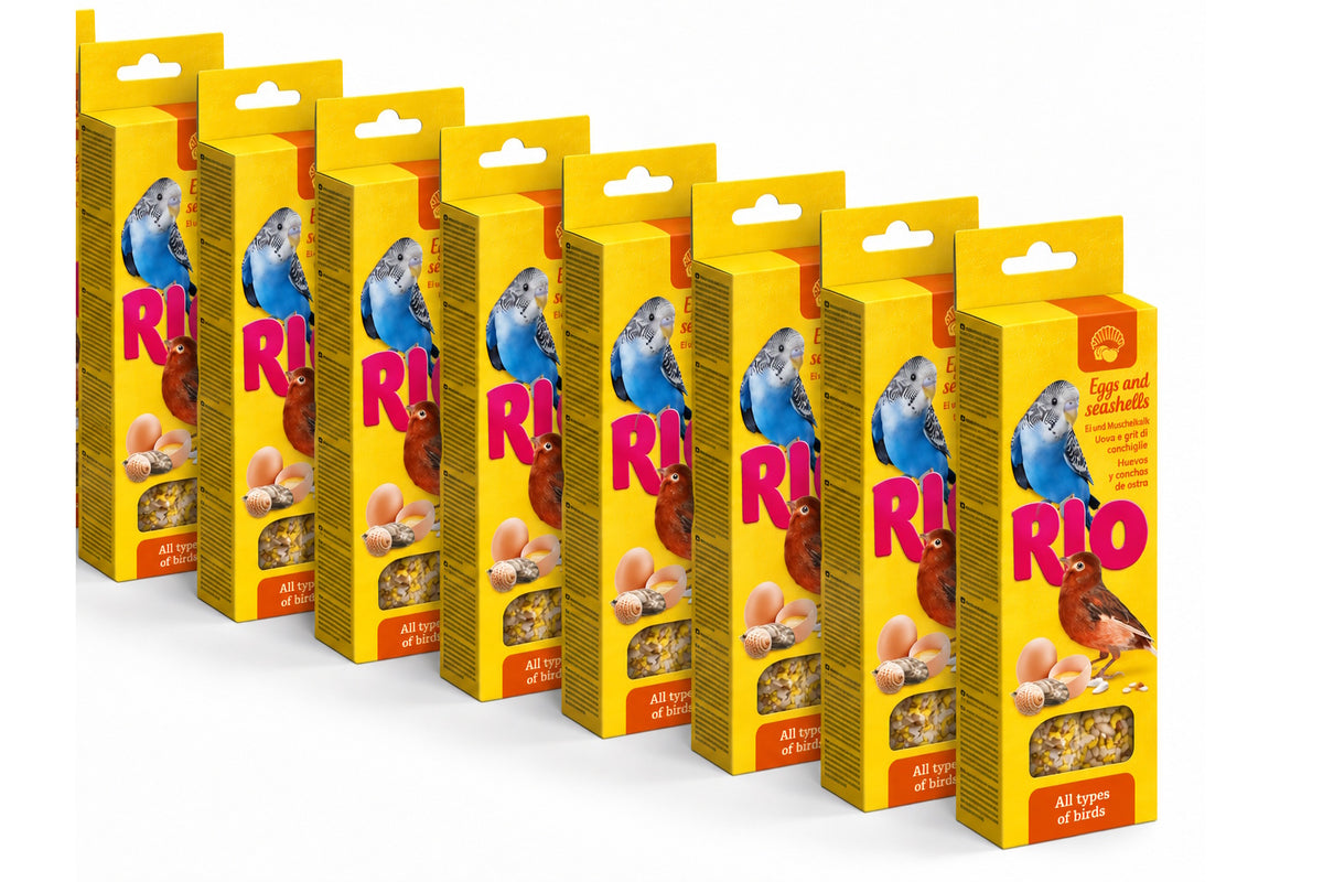 RIO Egg, Honey & Seashells Treat Sticks 2 x 40g