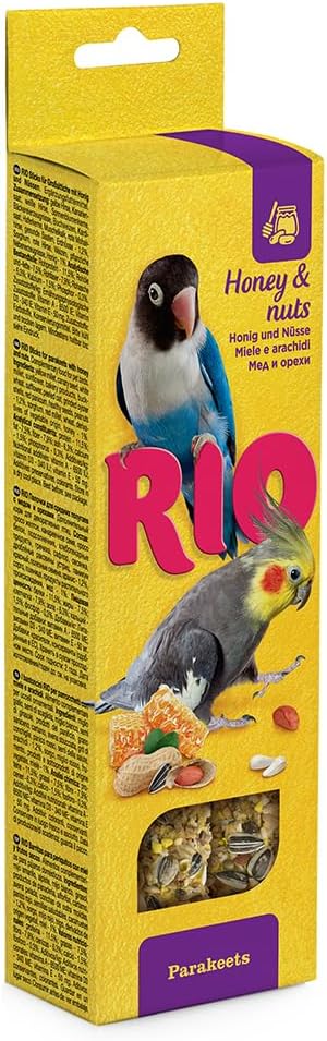 Rio Parakeet Honey & Nut Stick 150g