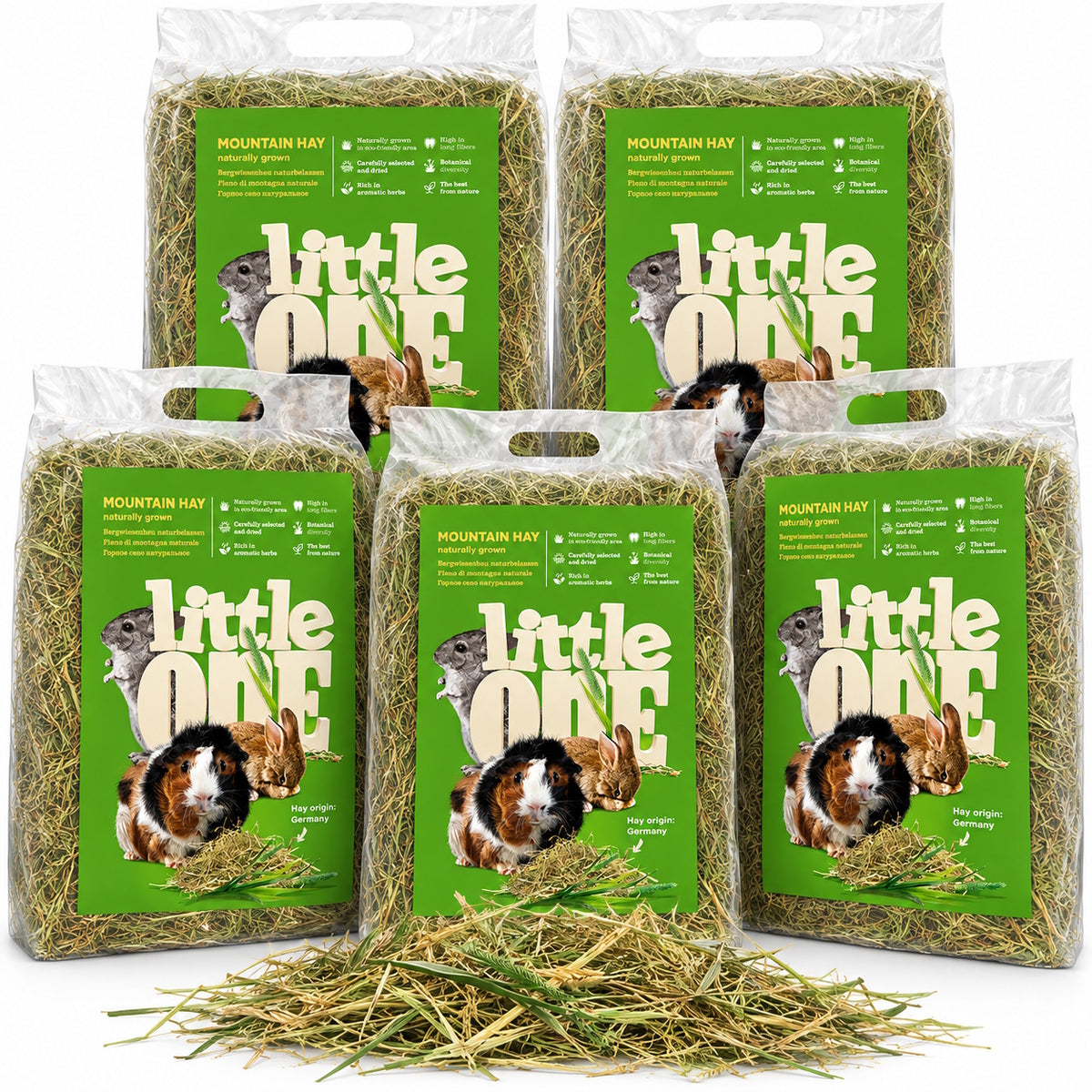 Little One Not Pressed Mountain Hay 400g