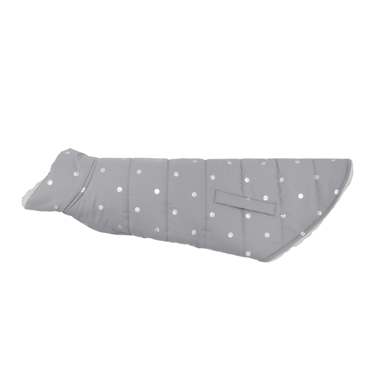 Rosewood Wolf & Tiger Grey Metalic Spot Dog Gilet Medium