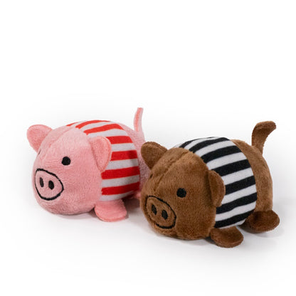 Cupid & Comet Peter & Penn Pigs In Blankets Catnip Toys