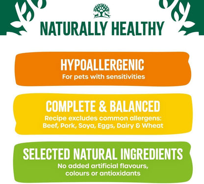 James Wellbeloved Grain Free Adult Turkey & Vegetable Dog Food 10kg