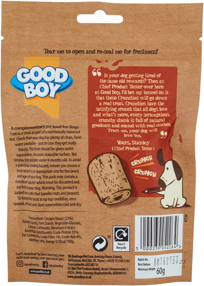 Good Boy Crunchies Minis With Chicken 60g
