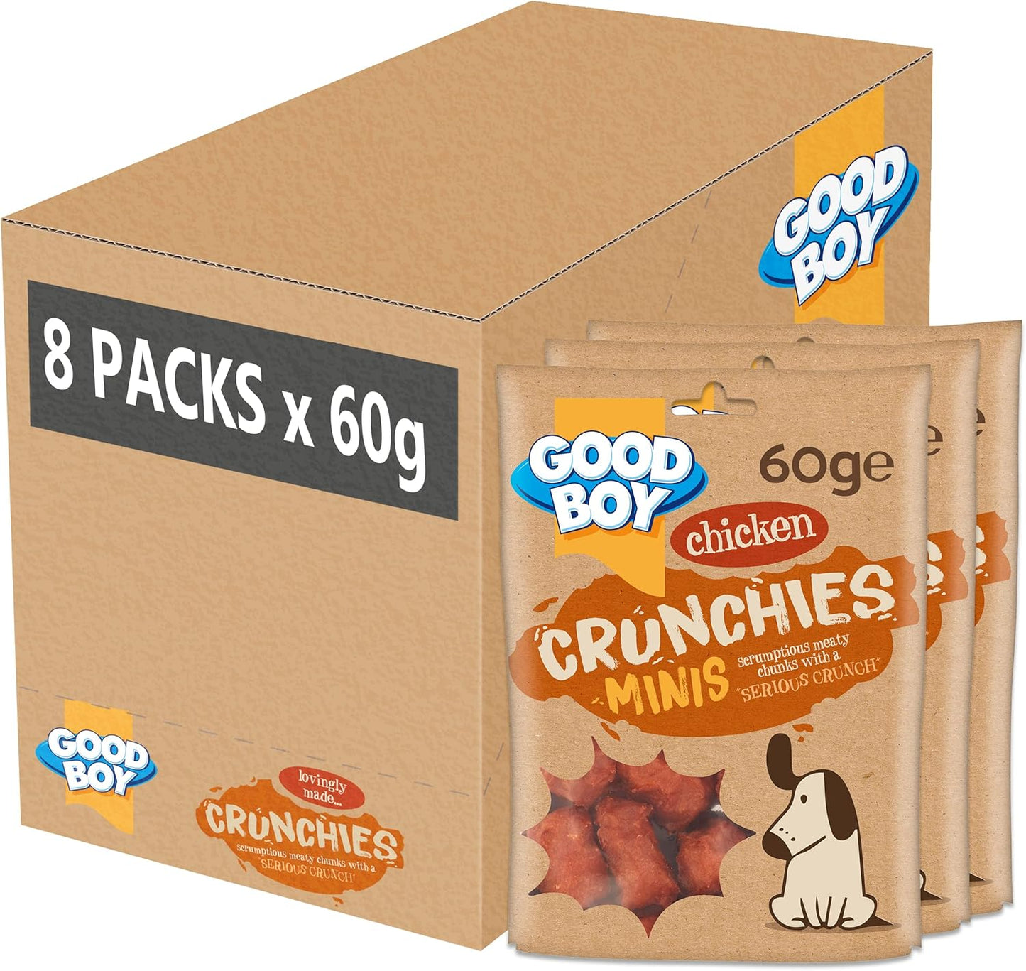 Good Boy Crunchies Minis With Chicken 60g