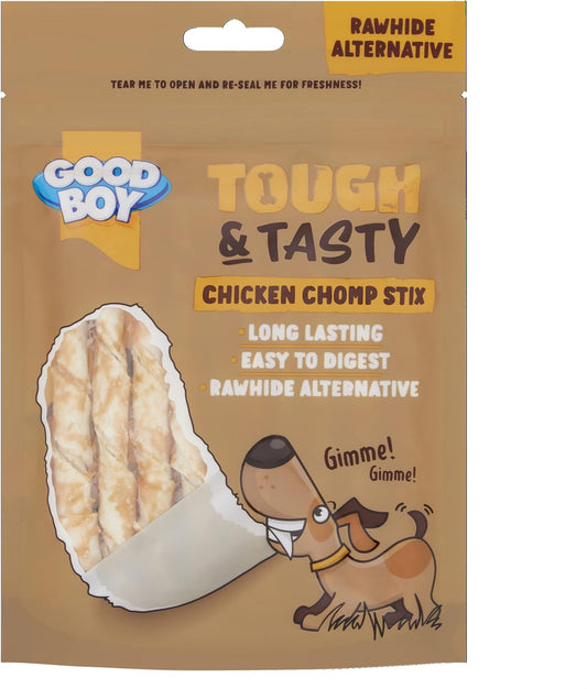Good Boy Tough & Tasty Chicken Chomp Stix 60g