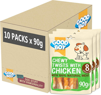 Good Boy Chewy Twisters With Chicken 90g
