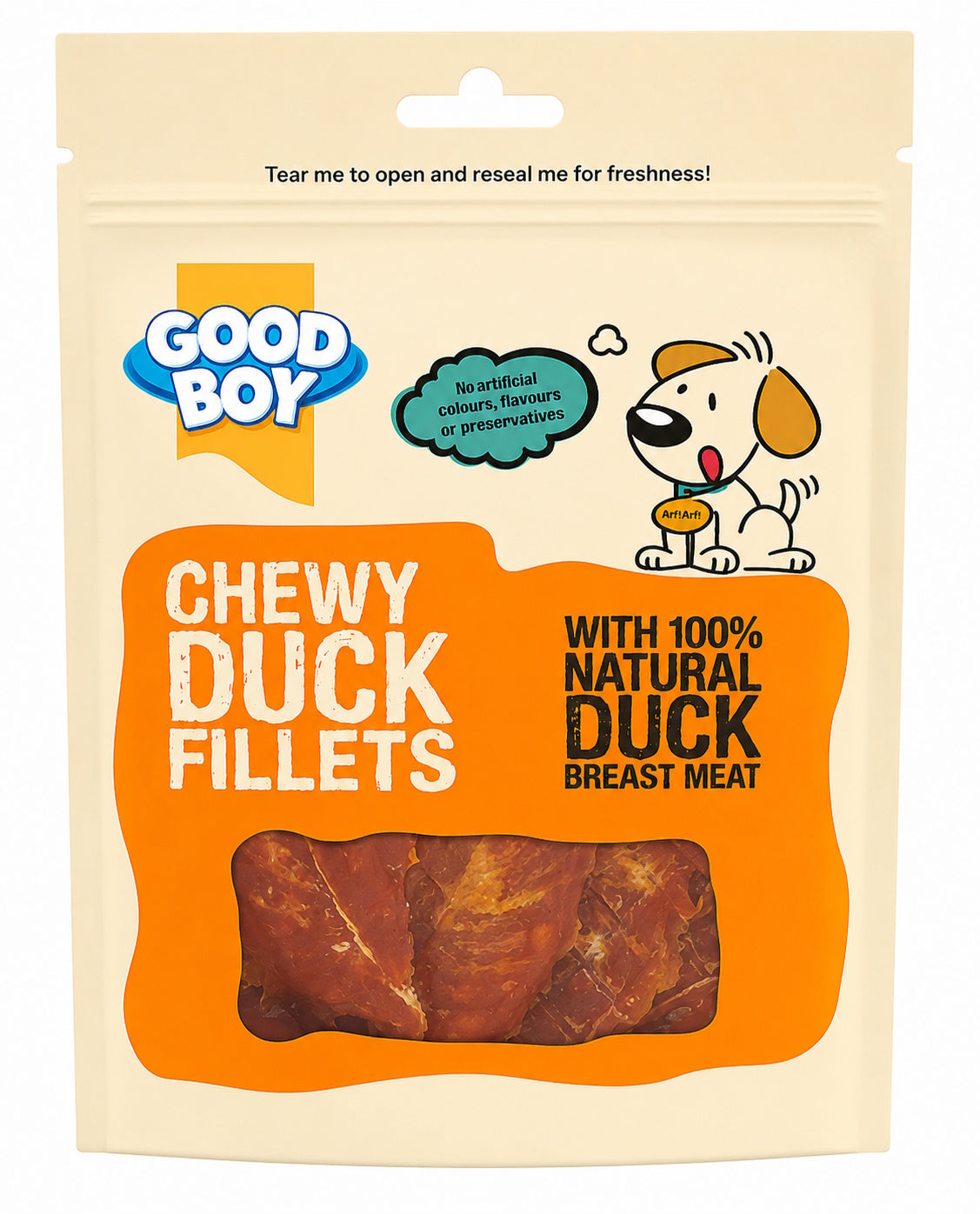 Good Boy Tender Duck Fillets 80g