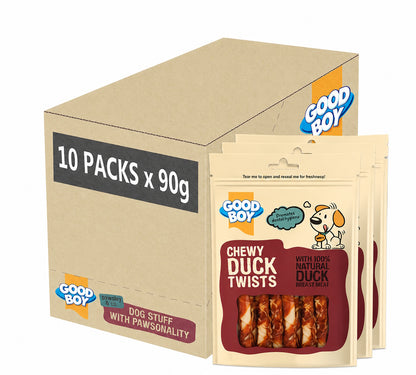 Good Boy Chewy Twists With Duck 90g