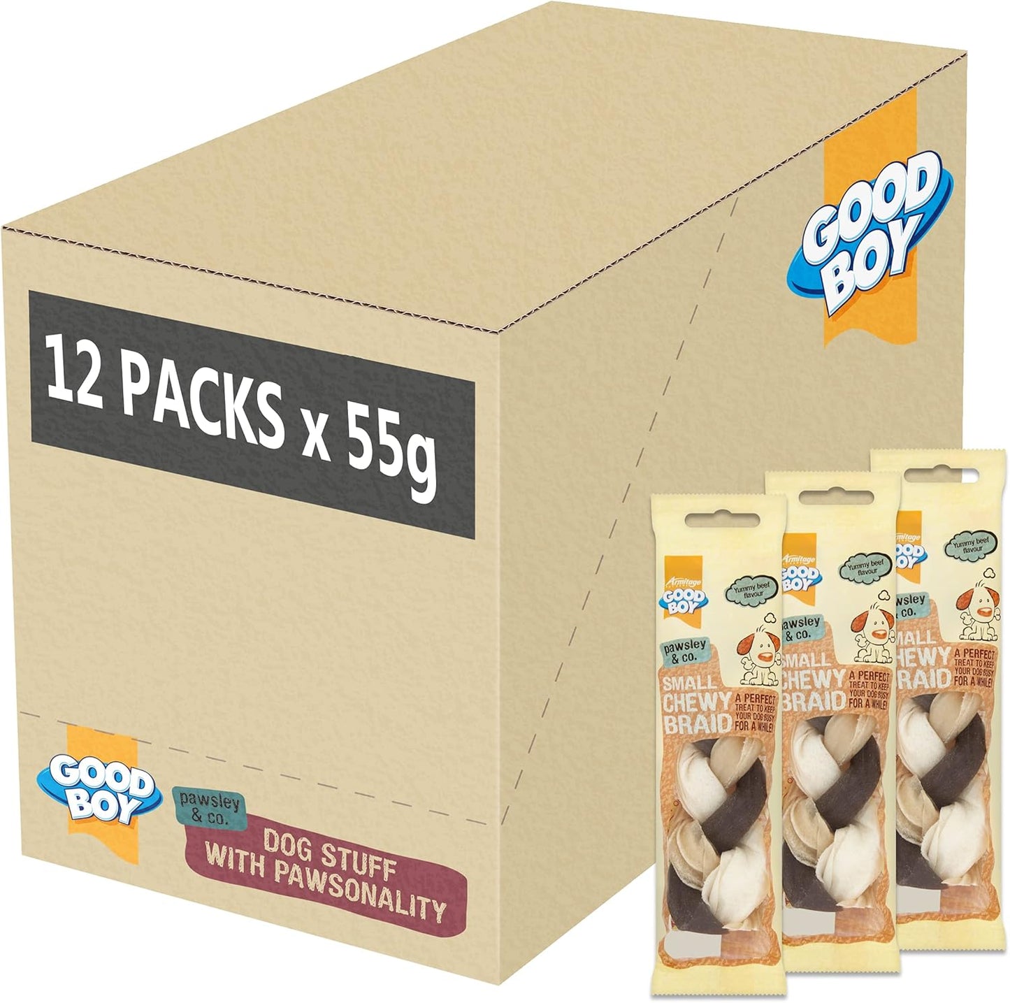 Good Boy Small Chewy Braid 55g