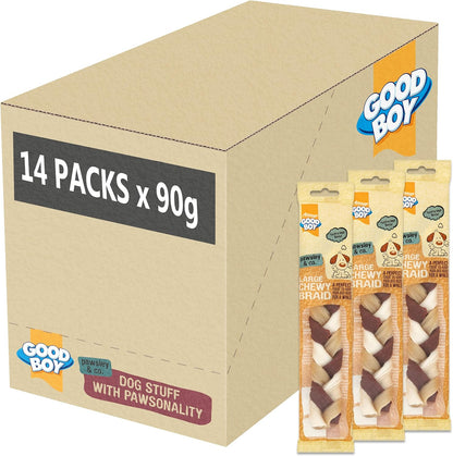 Good Boy Large Chewy Braid 90G