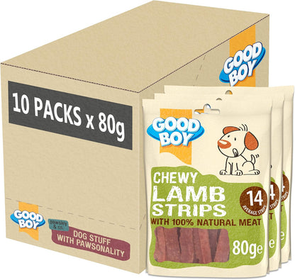 Good Boy Lamb Strips 80g
