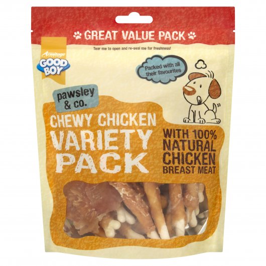 Good Boy Chewy Chicken Variety Value Pack 320g