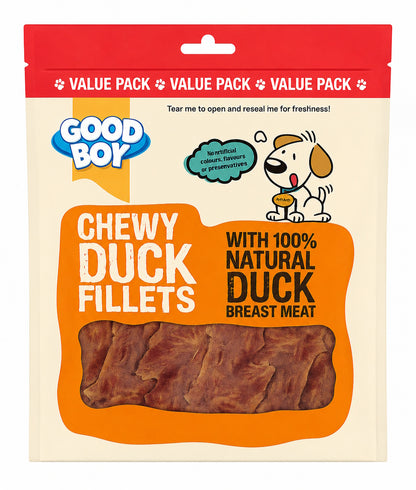 Good Boy Tender Duck Fillets Value Pack 320g