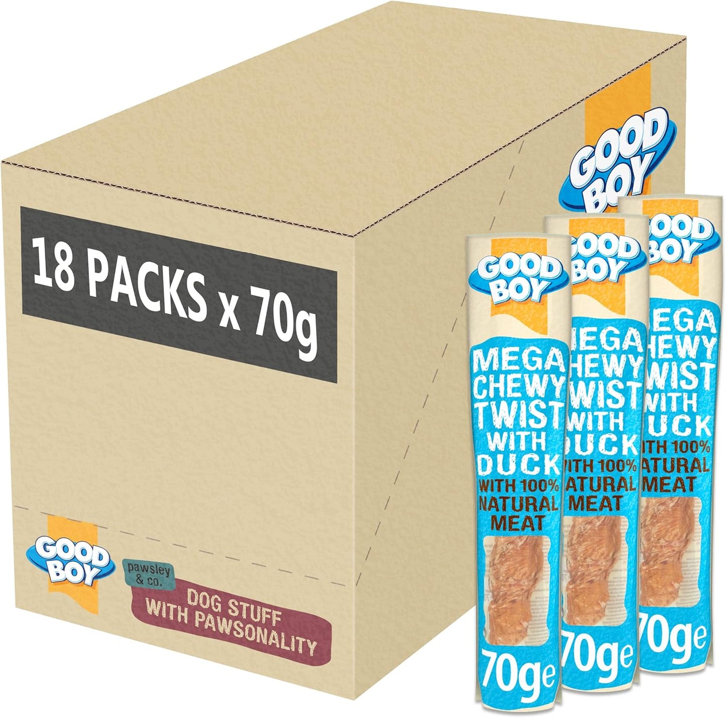 Good Boy Mega Duck Twist 70g