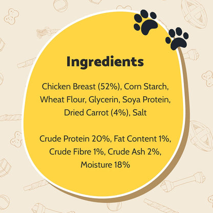 Good Boy Chewy Chicken With Carrot Sticks Value Pack 320g