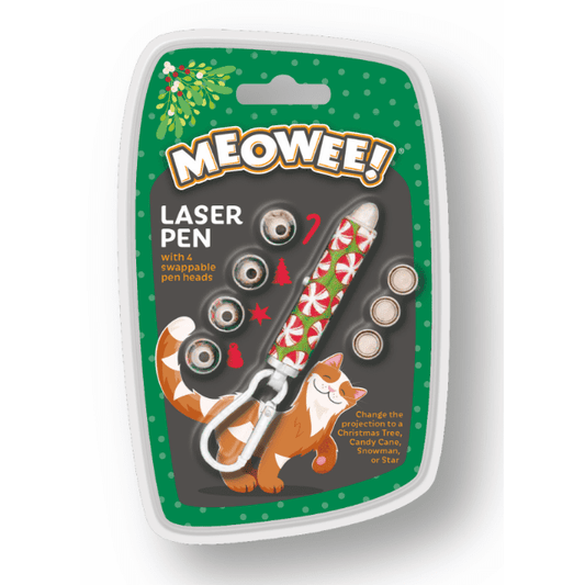 Meowee Christmas Laser Mouse Pen